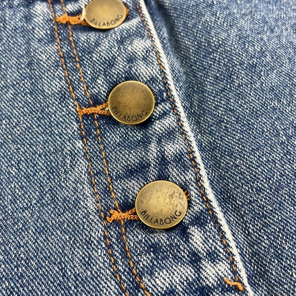 🔆BILLABONG🔆 WARMING UP INDIGO JEAN DRESS - Picture 12 of 17